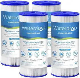 WD-FXHTC-4-E WATERDROP House Carbon Water Filter Ge