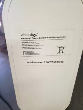 WD-G2P600-W WATERDROP Reverse Osmosis Water Filtration Gpd #2