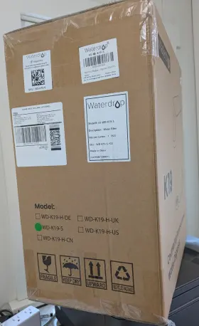 WD-K19-S-RF WATERDROP Countertop Reverse Osmosis Pure Drain