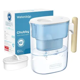 WD-PT-04B WATERDROP Chubby Water Filter Pitcher Nsf WD-PT-04B WATERDROP Chubby Water Filter Pitcher Nsf