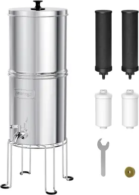 WD-TK15-A-FS-RF WATERDROP Gravity Fed Water Spigot Stand Air