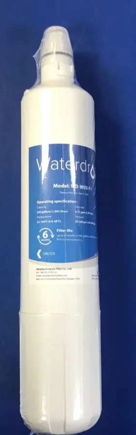 WD-W03-F1 WATERDROP Water Filter Cartridge