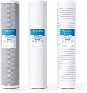 WD-WF20PG WATERDROP House Water Filter Carbon Sediment