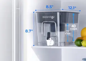 WD-WFD-22L-A WATERDROP Alkaline Fridge Dispenser Filtration #3