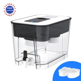 WD-WFD-DL-22L WATERDROP Filter Dual Dispenser Cup Faster