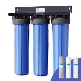 WD-WHF3T-PG-RF WATERDROP House Water Filter Reduce Carbon