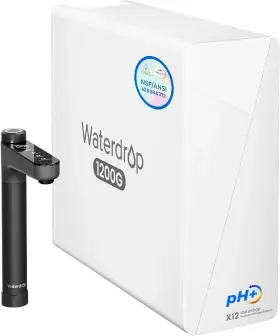 WD-X12-B-RF-E WATERDROP Alkaline Mineral Reverse Osmosis Gpd
