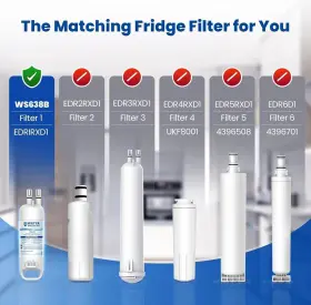WDS-UKF8001-3 WATERSPECIALIST Pack Waterspec Water Filter #3
