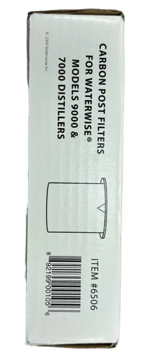 WW6506 WATERWISE Carbon Post Filters Distillers Pack #2