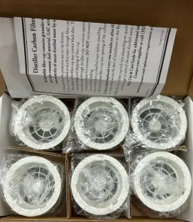 WW6506 WATERWISE Carbon Post Filters Distillers Pack #3