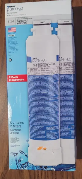 098268077780 WATTS Pure Refrigerator Filters Samsung Haf Cin