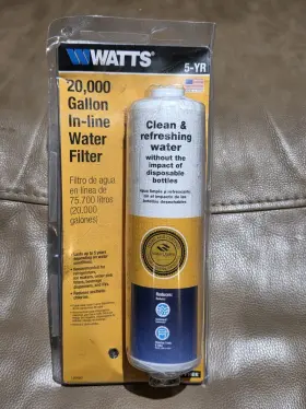 199582 WATTS Premier Gallon Inline Water Filter Connect