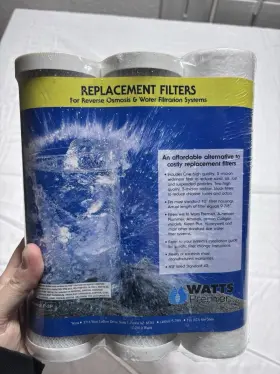 P-3P WATTS ANDERSON BARRO Premier Water Filter Reverse