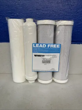 Watts Wp560067 Premier Water Filter Kit For Ro-tfm-5sv/ Wp-5/ Wp5-50 Ro New Watts Wp560067 Premier Water Filter Kit For Ro-tfm-5sv/ Wp-5/ Wp5-50 Ro New