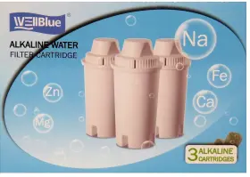 633131714296 WELLBLUE Pack Brita Alkaline Water Filter