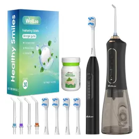 20250811 WELLLEO Cordless Water Flosser Electric Toothbrush