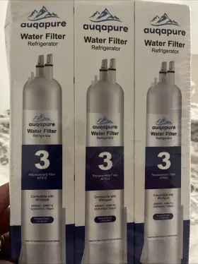 AP003 WHIRLPOOL Auqa Pure Water Filter Refrigerator Pack