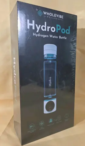 Hydropod WHOLEVIBE WELLNESS Hydrogen Water Bottle