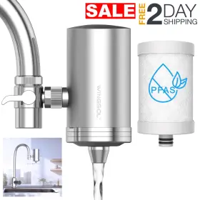 Ws-fm WINGSOL Filtro Agua Para Tomar Cocina Acero Inoxidable