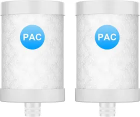 WS-PAC-2P WINGSOL Faucet Water Filter Steel Reduces Chlorine