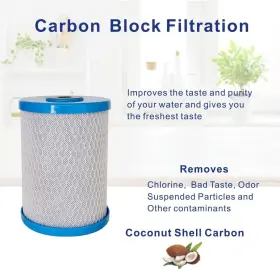 FP-CBC45065 WUHUFILTRA Frescapure Water Filter Coconut Carbon