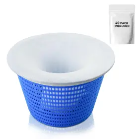 CHZ-GLW-30 ZCXQM Pool Filter Skimmer Basket Net Inground Sock