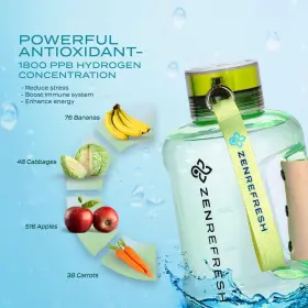 608275463966 ZEN REFRESH Hydrogen Water Bottle Spe Pem Gym #2