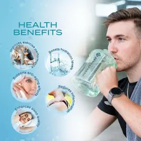 608275463966 ZEN REFRESH Hydrogen Water Bottle Spe Pem Gym #3