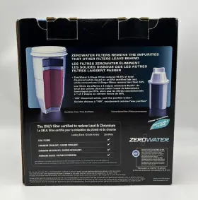 ZD-010RP-C ZERO WATER Pour Pitcher Cups Filtration Meter #2