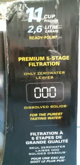 00646 ZEROWATER Water Cup Pour Steel Pitcher #3