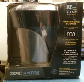 00646 ZEROWATER Water Cup Pour Steel Pitcher