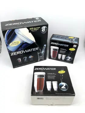 188781000133 ZEROWATER Filter Water Pitcher Filtration Ion