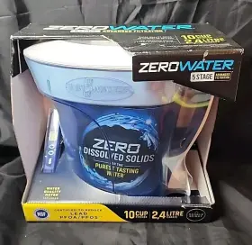 Ready-pour ZEROWATER Water Filtered Pitcher Cup Advanced