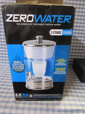 851510006255 ZEROWATER Cup Pour Glass Water Filter Dispenser