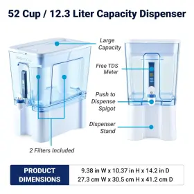 851510006439 ZEROWATER Culligan Water Filter Dispenser #3