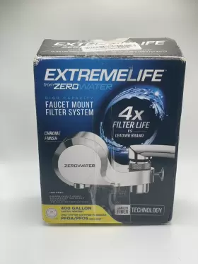 851510006644 ZEROWATER Extreme High Faucet Mount Filter