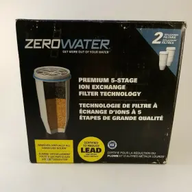 ZF-201 ZEROWATER Water Ion Filter Pack Box