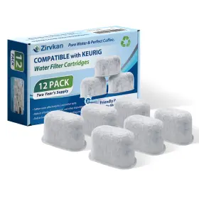 KFILTER-01 ZIRVKAN Pack Filters Keurig Water Standard Carbon