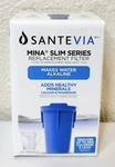 Santevia Mina Slim Series Alkaline Water Replacement Filter 1 Pack. Fixed Price $20.00.