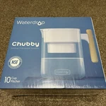 Nib Waterdrop Chubby 10-cup Water Filter Pitcher Long-lasting 200 Gal Sealed. Fixed Price $15.99.