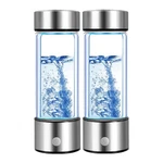 Hydrogen Water Bottle Generator 2 Pack 2025 W Spe/pem Tech Ionizer, Portab. Fixed Price $57.82.