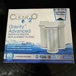 Brand New Clear2o Water Filters Gravity Advanced Replacement Filter Grf203. Fixed Price $29.00.