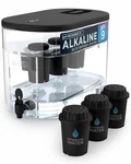 - Alkaline Countertop Water Filter Dispenser, Large 53-cup Capacity, Minerali.... Fixed Price $100.47.