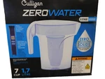 Culligan Zerowater-5 Stage Filtration-7 Cup With Filter-box Damage. Fixed Price $28.95.