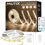 Pautix Cob Led Strip Light 2520leds,super Bright High Lumen 4000k Natural Whi.... Fixed Price $45.57.