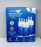 Homenjoy Hey001 3-pack Water Filter Replacement Whirlpool Compatible W10295370.. Fixed Price $29.79.