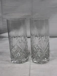 Barski Ma-583-s6 Crystal Cut Highball Tumblers Set Of 6. Fixed Price $26.99.