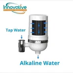 Premium Alkaline Faucet Filter With Carbon Block - 300 Gallons, Microplastic-fre. Fixed Price $79.00.