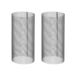 M Meterxity 2-pack 40 Mesh Stainless Steel Filter Screen, Reusable. Fixed Price $16.73.