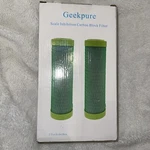 2 Geekpure Scale Inhibition Carbon Block 10" Reverse Osmosis Filter 1/4" Port. Fixed Price $24.99.